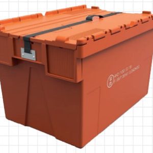 600x400x250 UN CERTIFIED Lidded Container (40 Ltr)