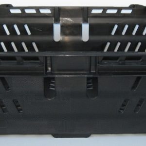600x400x200 Bale Arm Crate Black 35 Ltr (pk10)