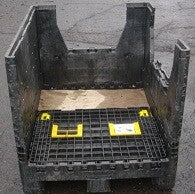 Folding Pallet Box 1200x1000x975 Black