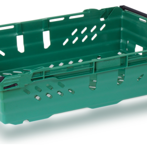 Bale Arm Crate 600x400x106 - Green