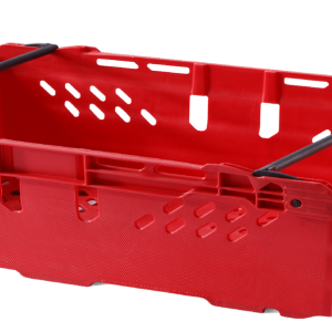 Bale Arm Crate 600x400x106 - Red