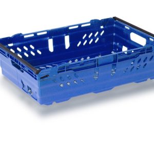 Bale Arm Crate 600x400x106 - Blue
