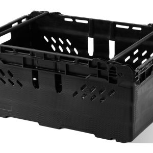 Bale Arm Crate 600x400x250 - Black