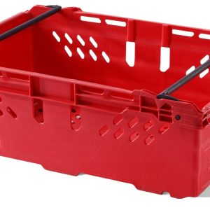Bale Arm Crate 600x400x199 - Red