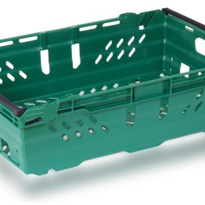 Bale Arm Crate 600x400x199 - Green