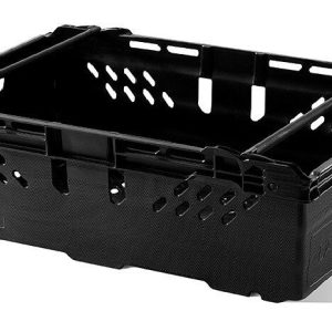 Bale Arm Crate 600x400x199 - Black