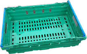 600x400x106 Maxinest bale arm crate - Green