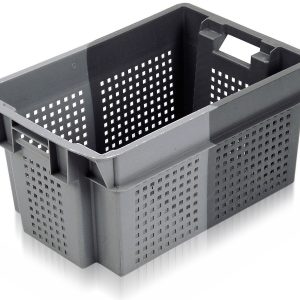 600x400x300  50 Ltr  Stack n Nest  Vented