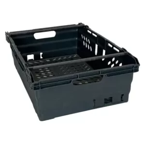 Maxinest bale arm crate Black 600x400x175