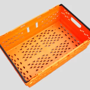 Maxinest bale arm crate Orange 600x400x250