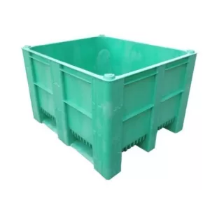 Pre Owned - Dolav pallet boxes heavy duty plastic pallet box 610L